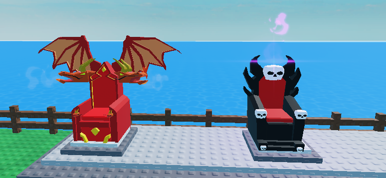 some cool looking thrones