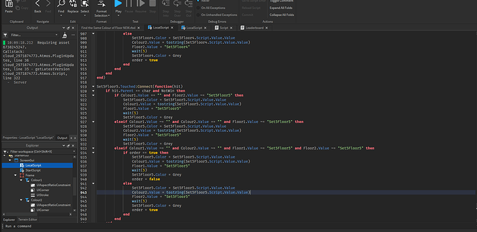 this is my scripting