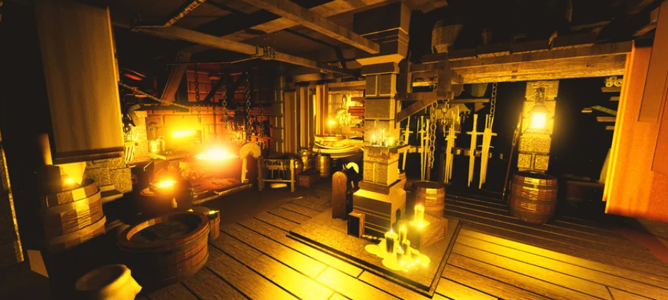 One Of The Horror Basement Builds I Produced